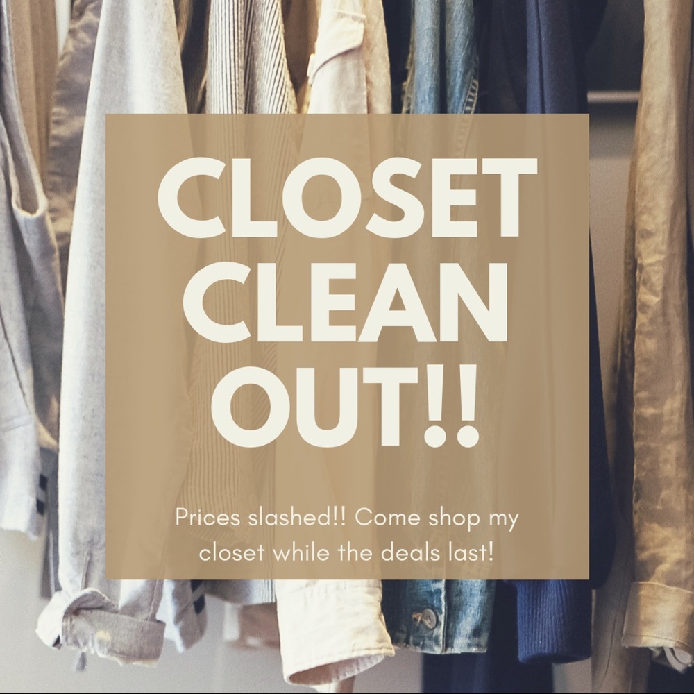 Closet Clean Out!